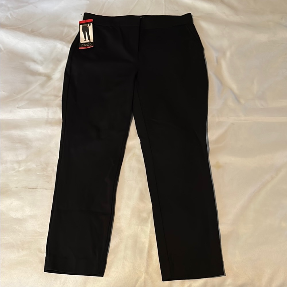 Banana Republic Black Straight Leg Pants